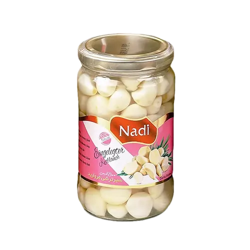 Eingelegte Knoblauch weiß Nadi 650g