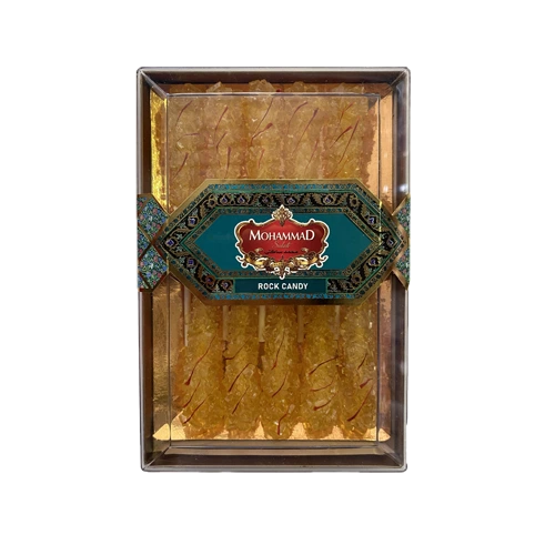 Kandizucker Safran mit Stick 200g