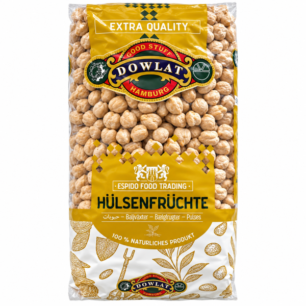 Kichererbsen Dowlat 12mm 1Kg